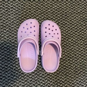 Lilac Crocs